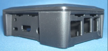 Extra image of Moulded Case/Enclosure for Model B Raspberry Pi 2, 3 and Pi 1 B+ (Black) Flat bottom (cover options)
